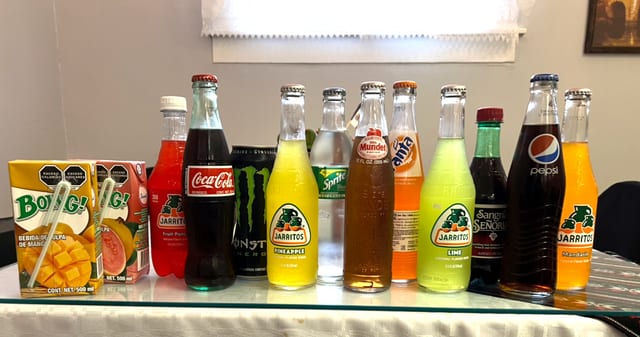 Imported Sodas.