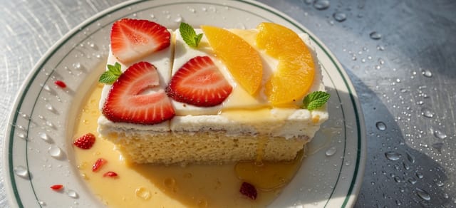 Tres Leches Cake.