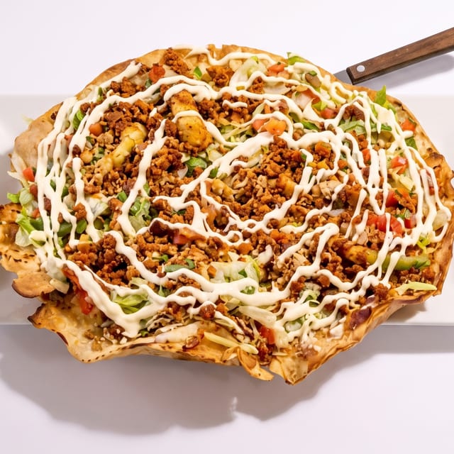 Tlayuda (Mexican Pizza).